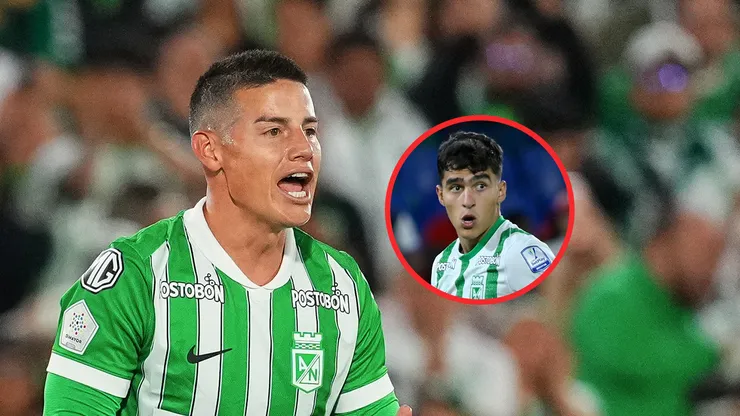 James Rodríguez y Juan Manuel Rengifo.