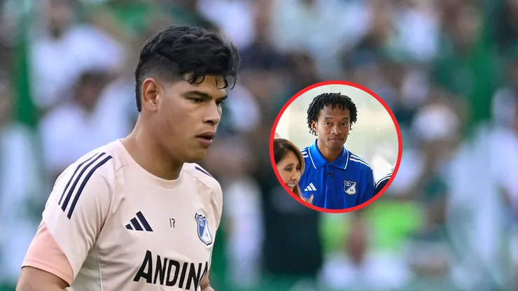Jorge Arias y Juan Guillemo Cuadrado en Millonarios.