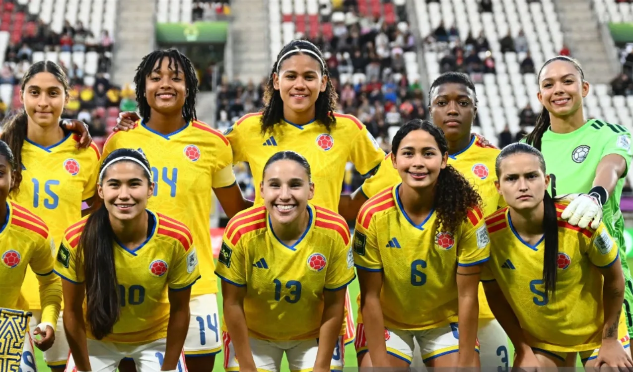 Jugadoras de Colombia vs. Corea del Norte. (Foto: Getty)