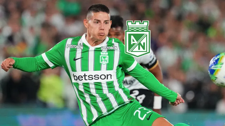 Revelan las "exigencias" de James Rodríguez para jugar con Nacional