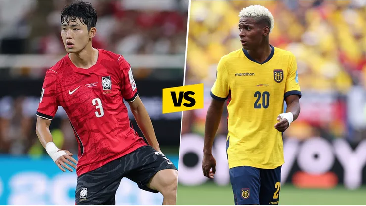 Canales y horarios confirmados para el Ecuador vs Corea del Sur