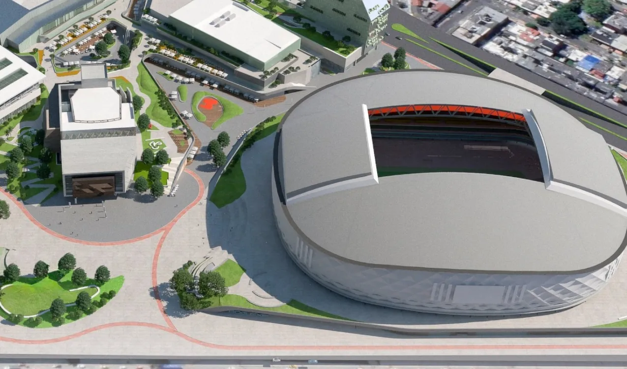 Así quedaría el nuevo estadio El Campín