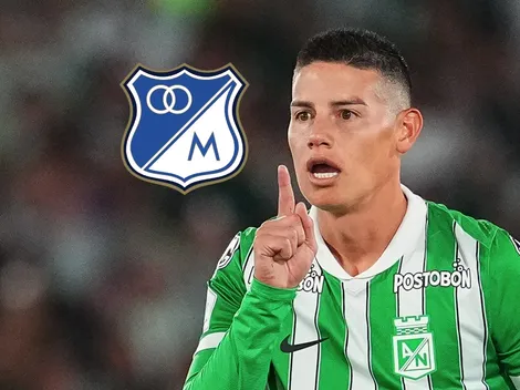 ¿Juega James? La formación titular de Nacional para enfrentar a Millonarios