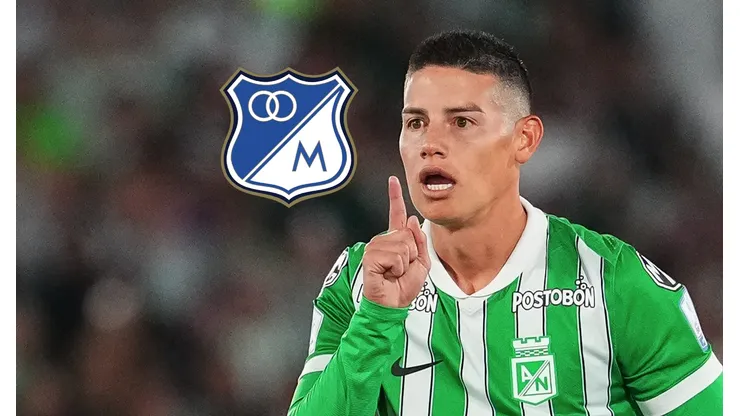 James Rodríguez nunca había enfrentado a Millonarios con Nacional.