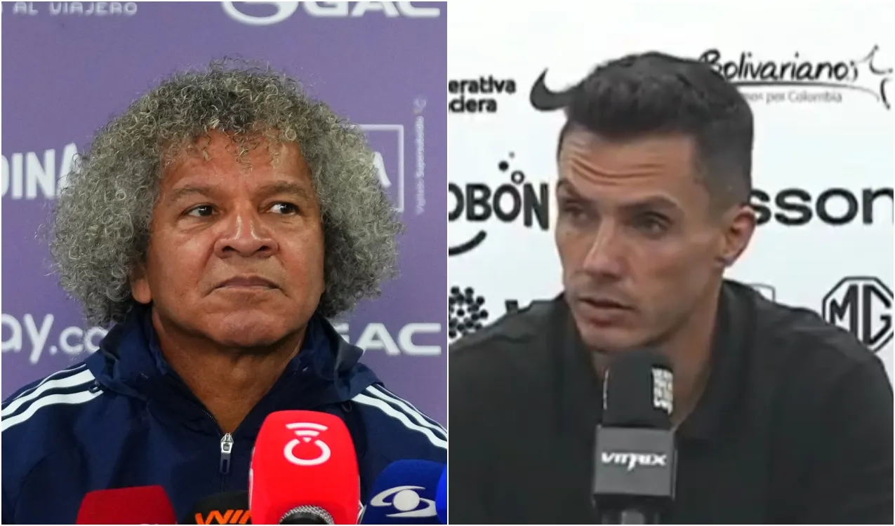Alberto Gamero y Lucas González. (Foto: Getty y X)
