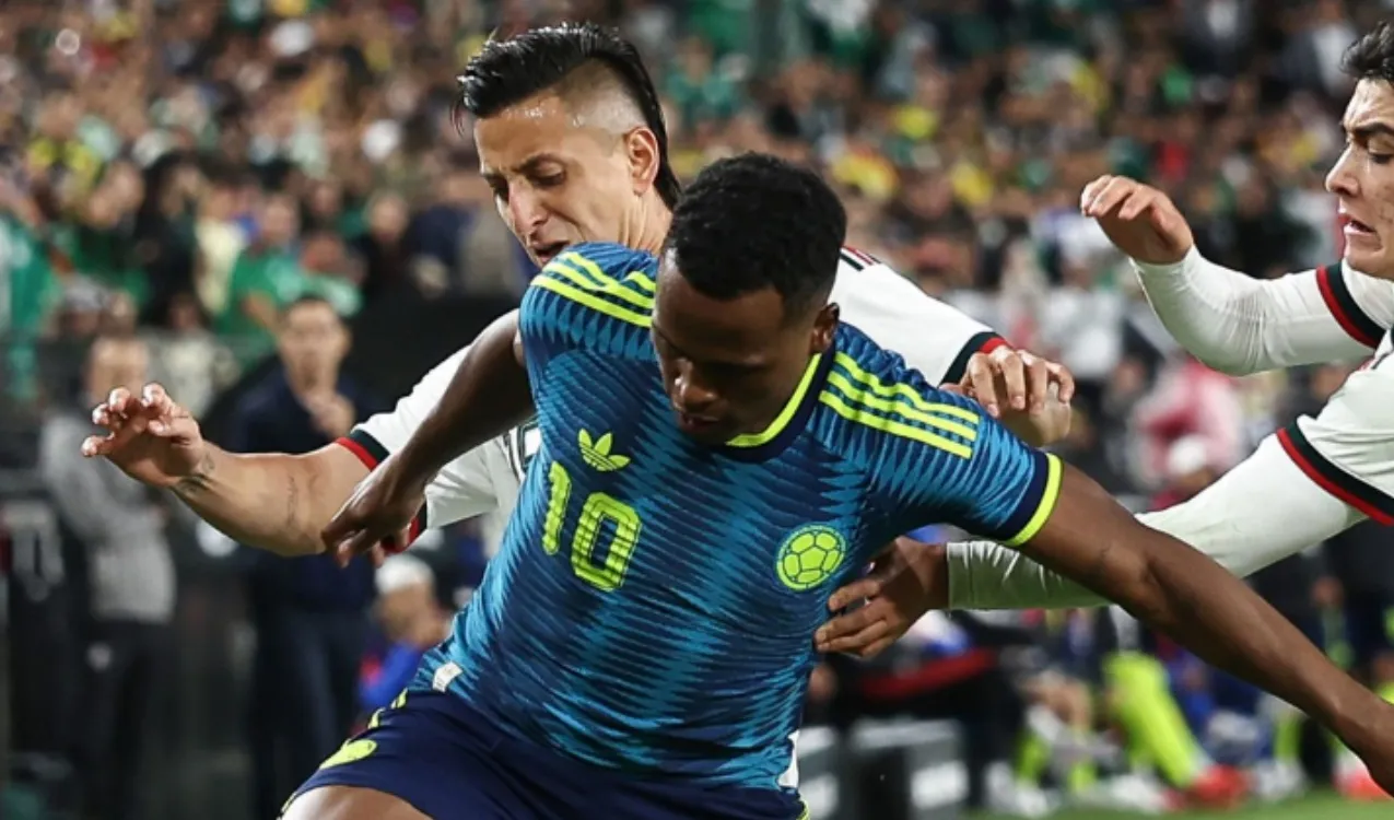 Arias en Colombia vs. México. (Foto: Getty)