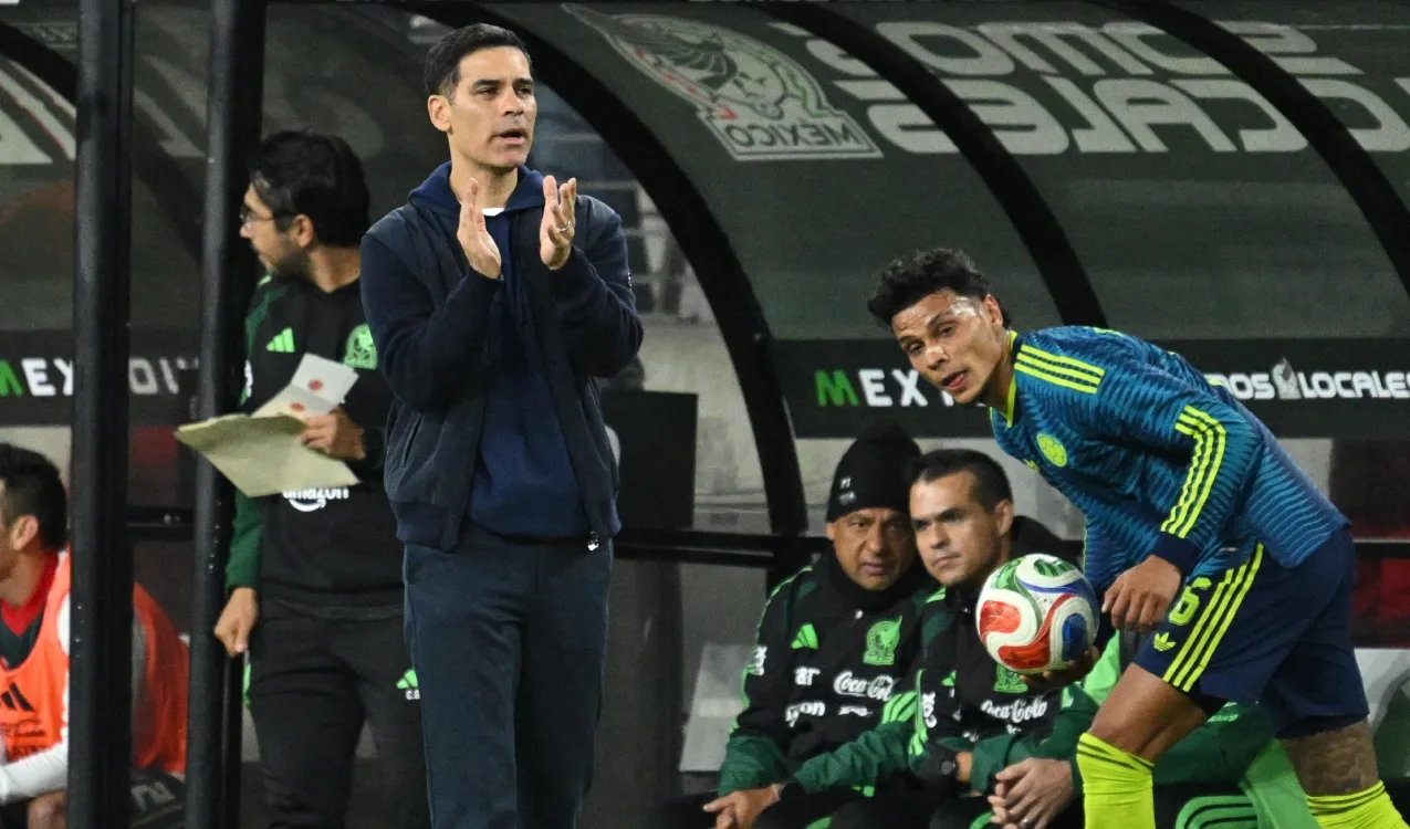 Rafa Márquez y Richard Ríos. (Foto: Getty)