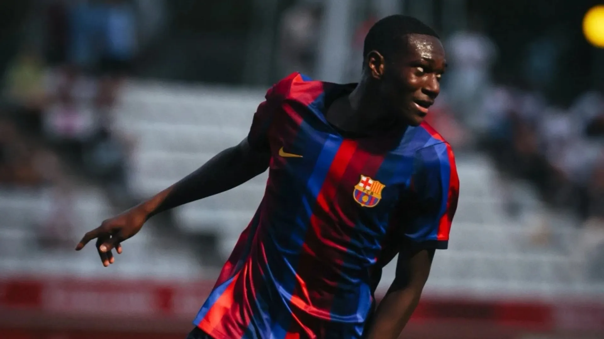 Josué Caicedo – FC Barcelona. Foto: Barcha Athletic.