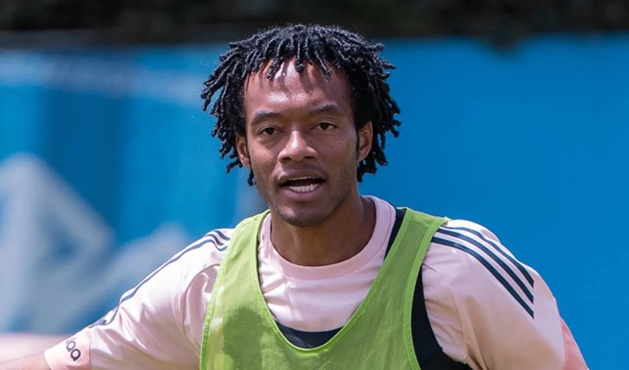 Juan Guillermo Cuadrado en Millonarios. (Foto: X)
