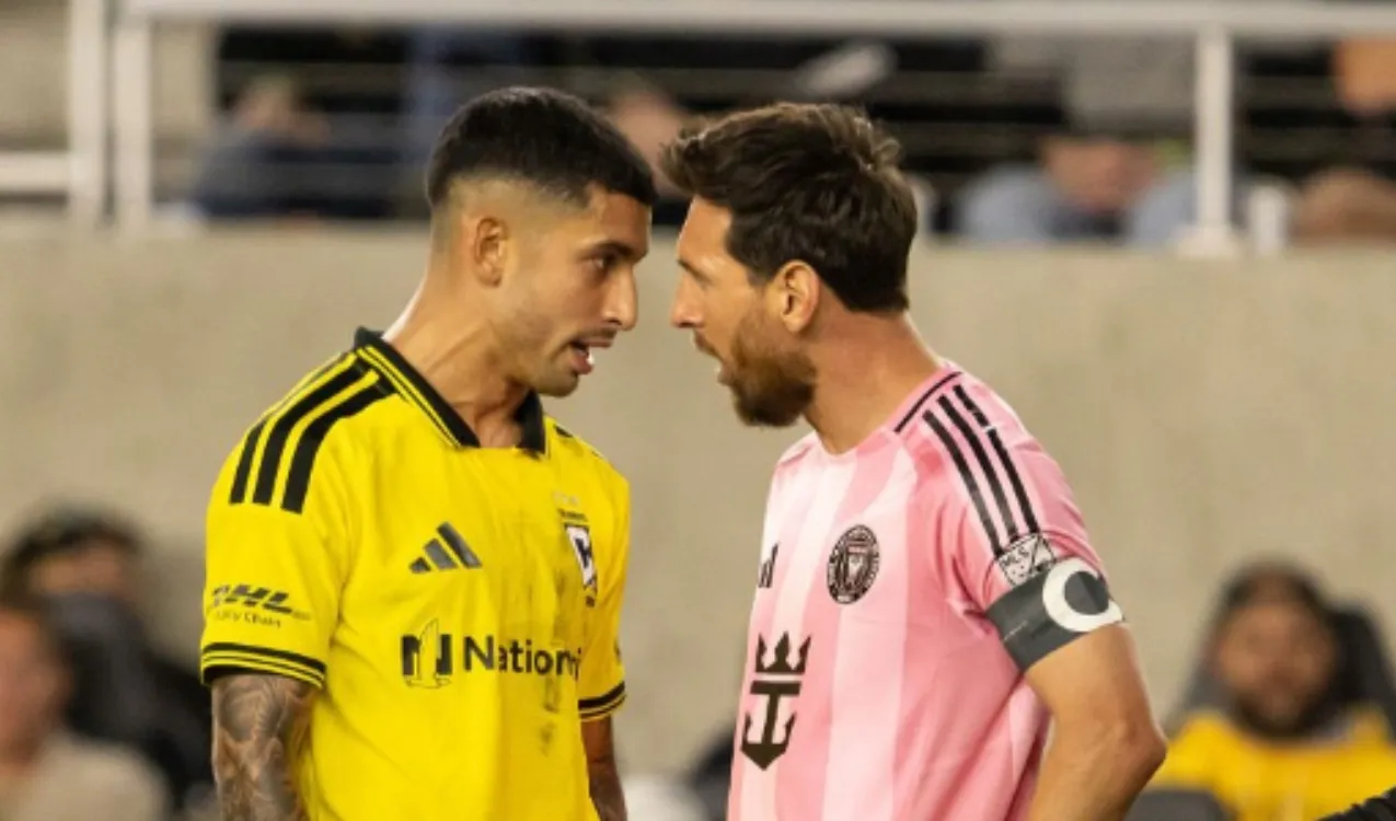 Santiago Rodríguez y Leo Messi en la MLS