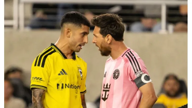 Santiago Rodríguez y Leo Messi en la MLS.