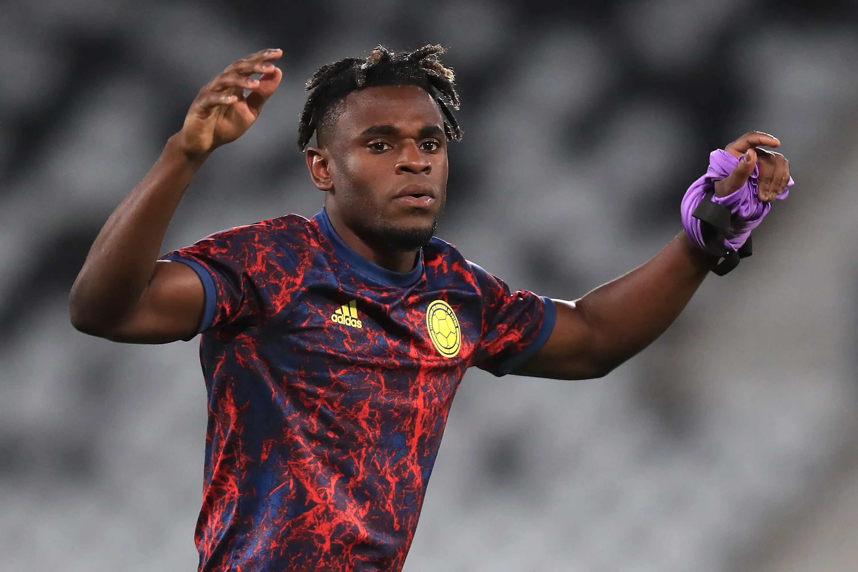 Duván Zapata también fue parte de la Selección de Colombia. Foto: Getty