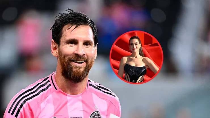 Lionel Messi y Anne Hathaway.