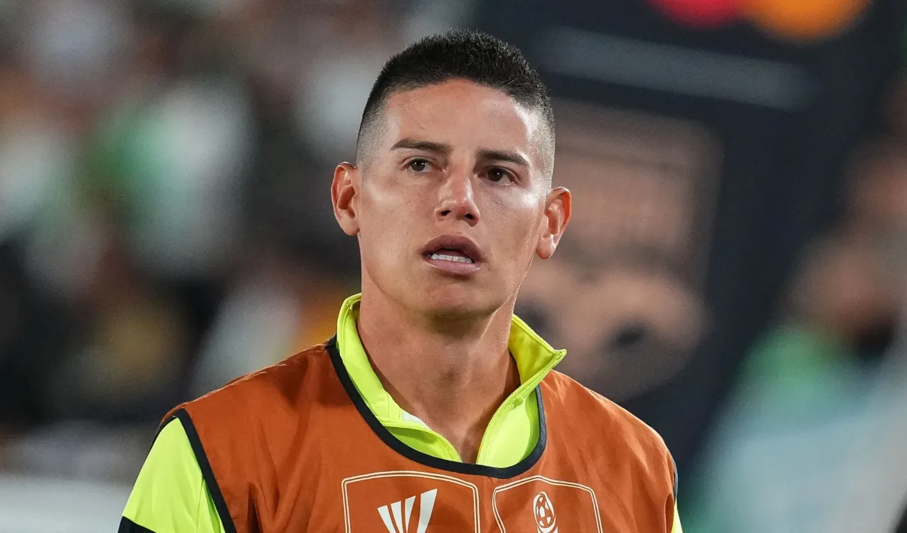 James en el estadio El Campín. (Foto: Getty)
