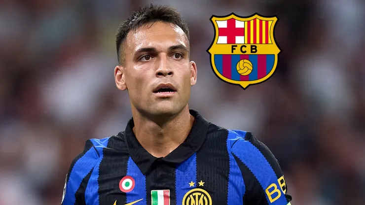 Presidente del Barcelona elogió a Lautaro Martínez.