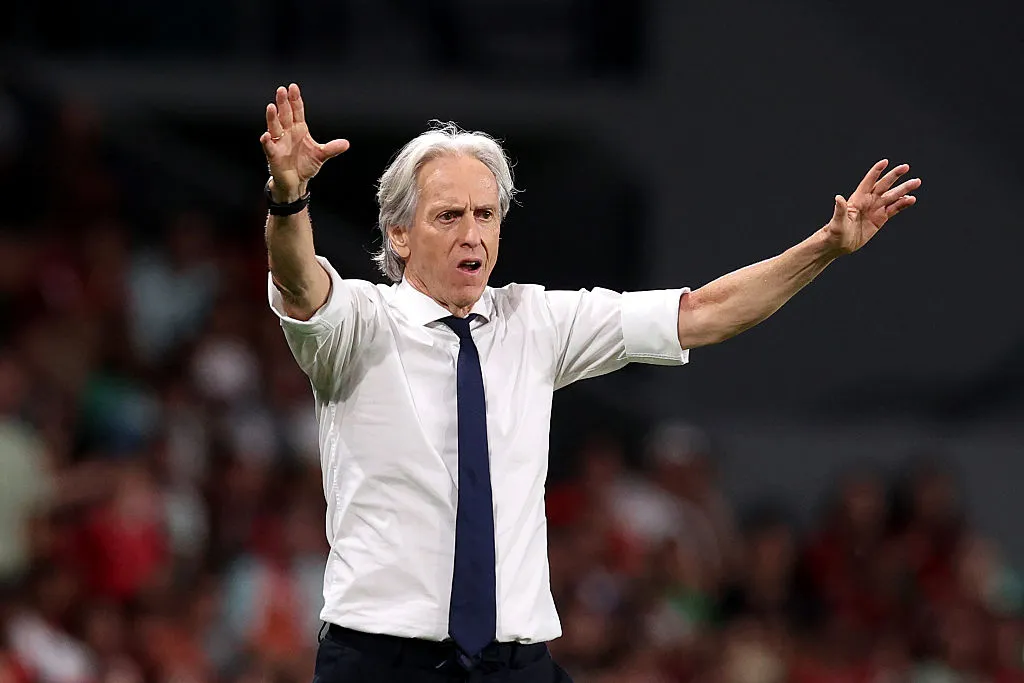 Jorge Jesús debutó en esta fecha FIFA como DT de Portugal. Foto: Getty.