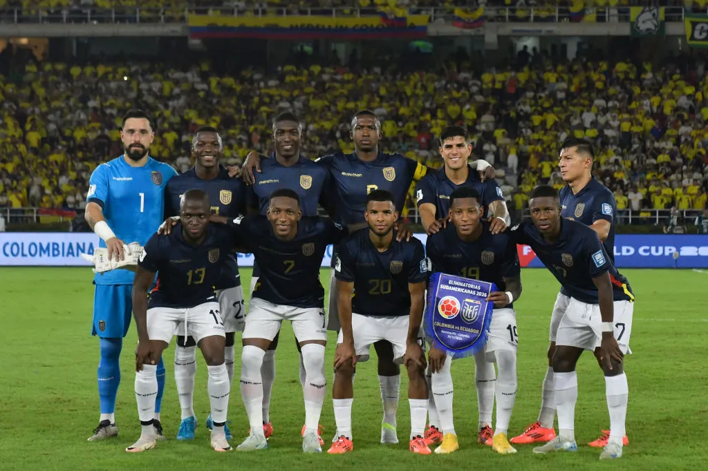 Ecuador ganó 0-1 a Colombia en su último amistoso. Foto: Getty.