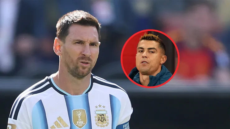 Lionel Messi y Cristiano Ronaldo.
