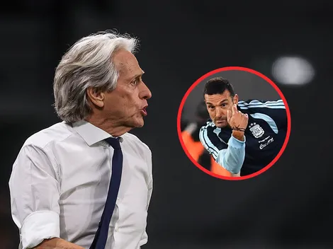 Mientras Jesus dejó mal parado a CR7, esto dijo Scaloni de Messi