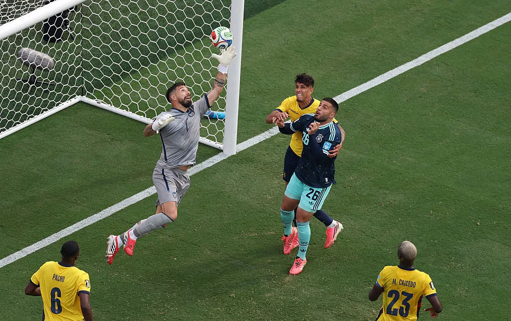 Hernan Galíndez – Selección de Ecuador. Foto: Getty.