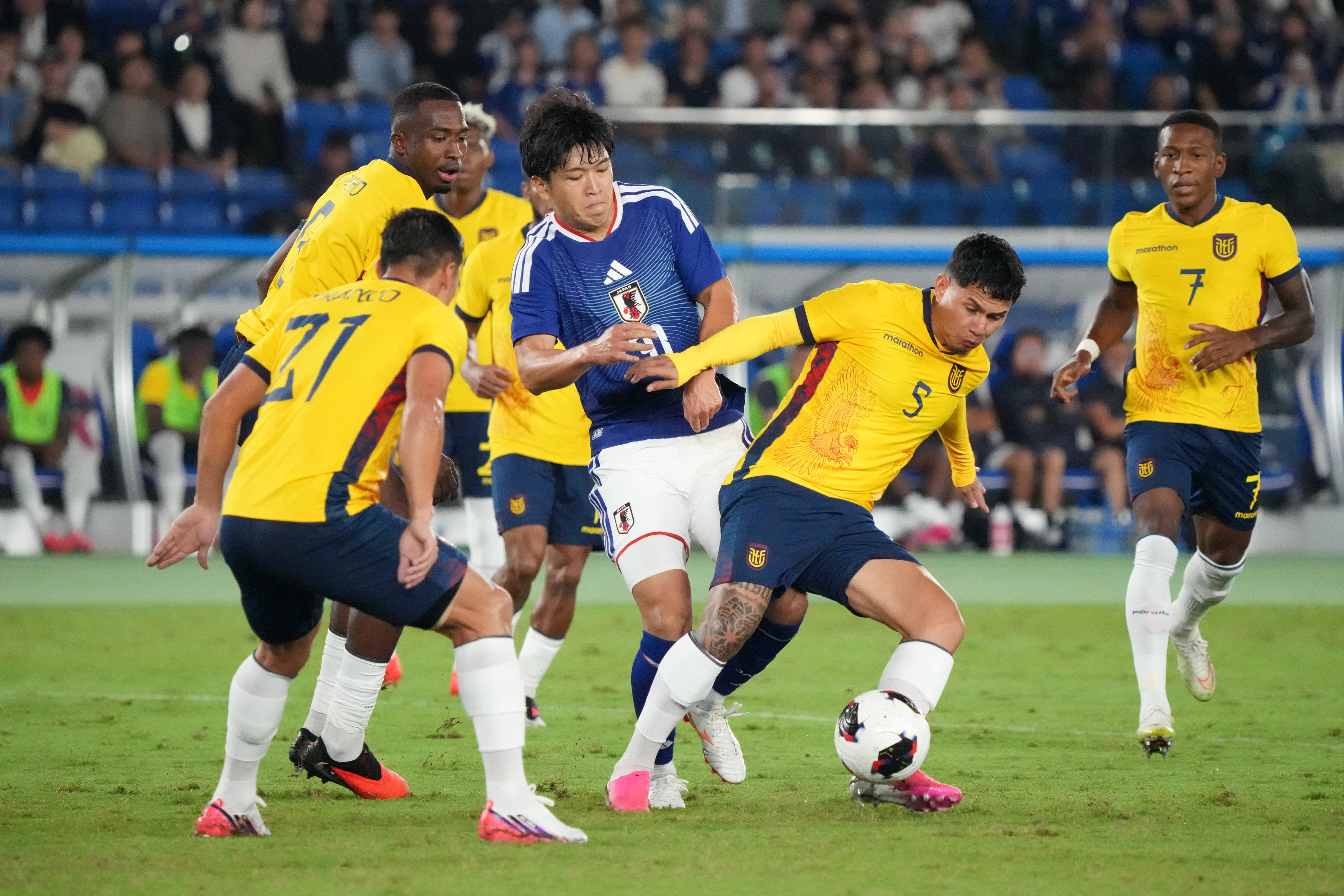 Ecuador empató en los 90 con Japón, pero perdió en penales. (Foto: GettyImages)