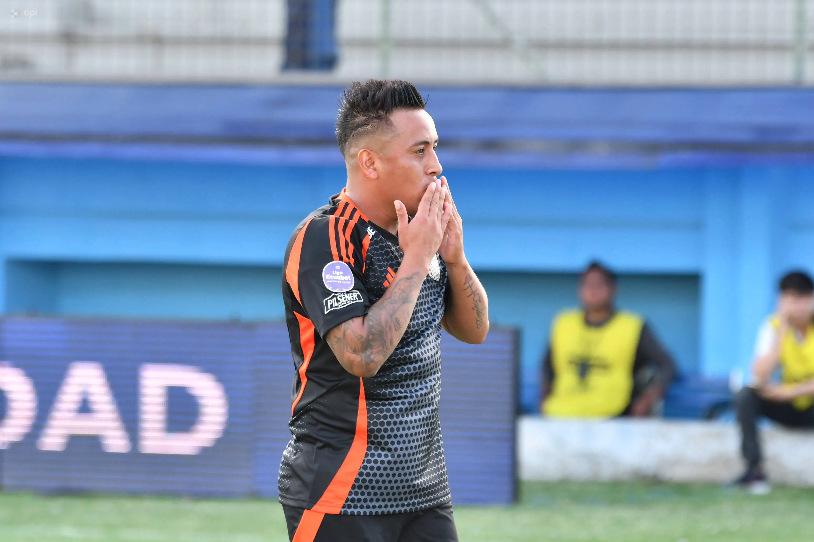 Christian Cueva llegó a Emelec en el 2025. (Foto: Imago)