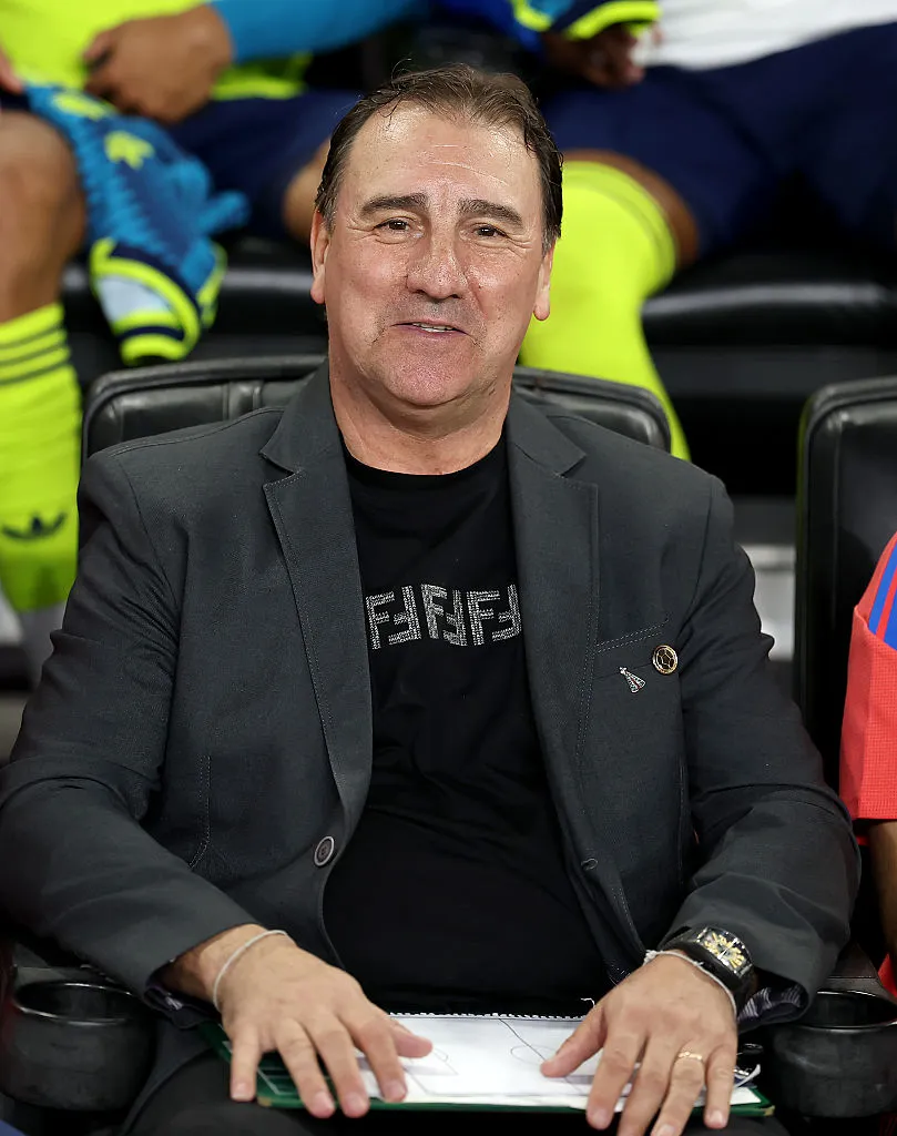 Nestor Lorenzo, Colombia vs. Paraguay.