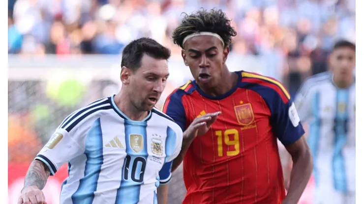 Lionel Messi y Lamine Yamal en el Mundial 2026.