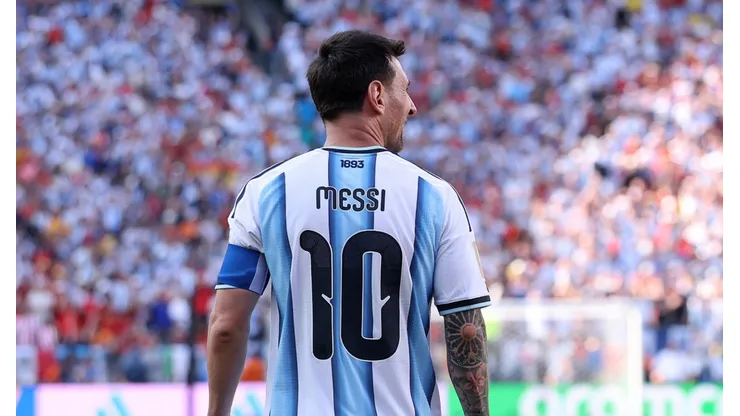 Messi jugó seis Mundiales con Argentina.