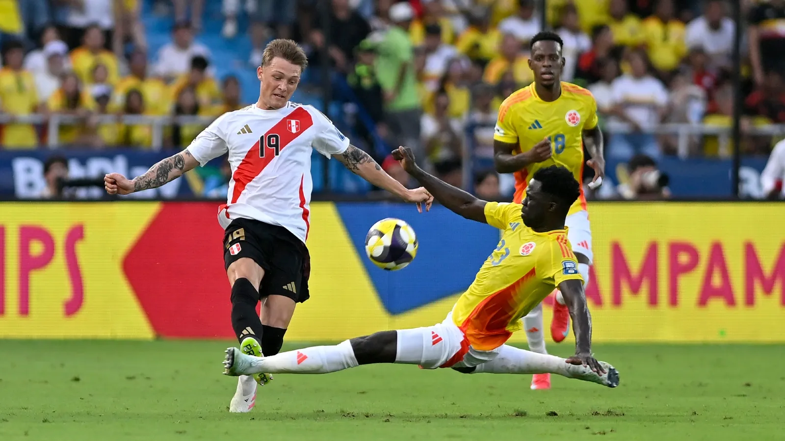 Sonne,, baja ante Colombia en esta Fecha FIFA: GETTY