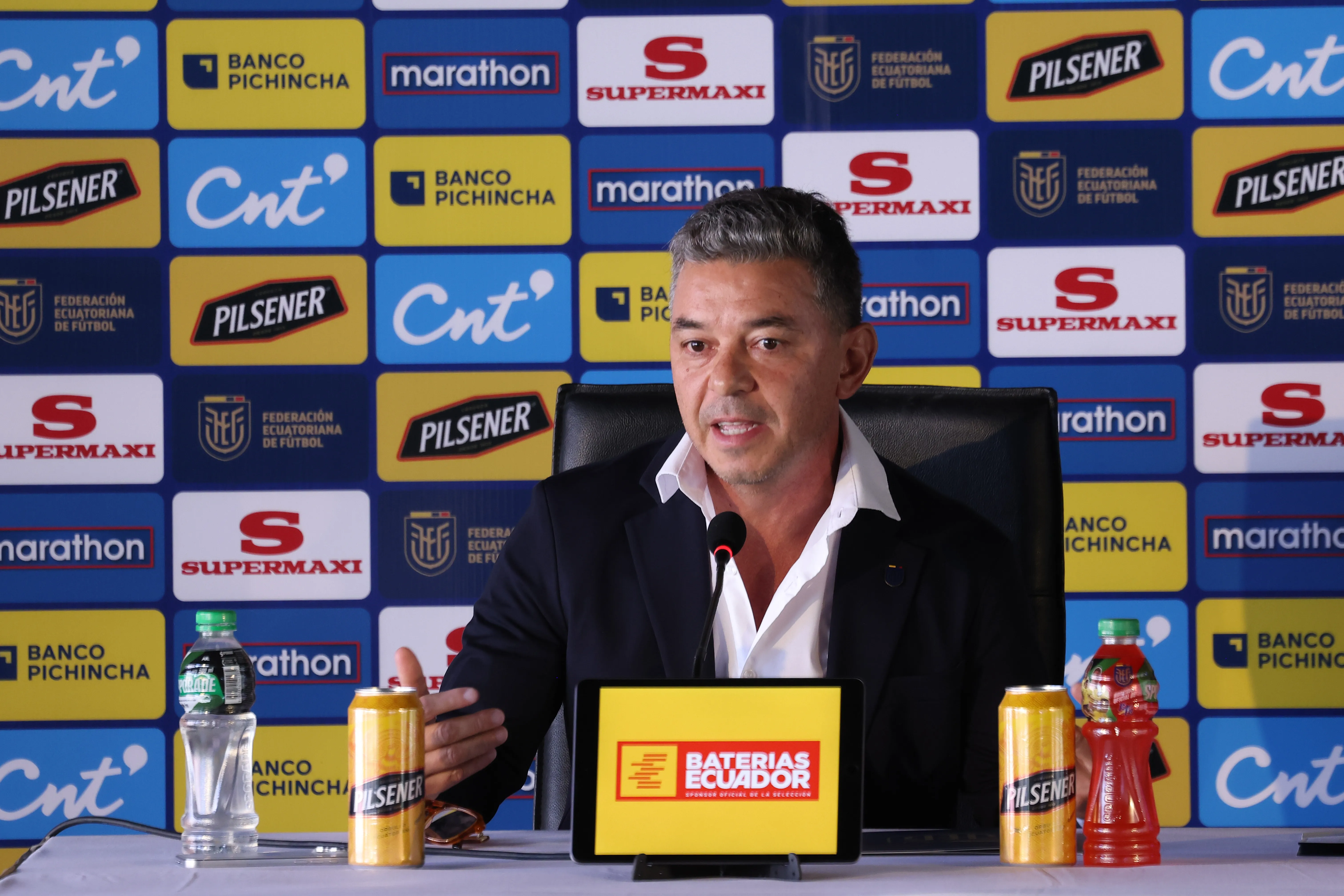 Marcelo Gallardo haría algunos cambios en Ecuador. (Foto: GettyImages)