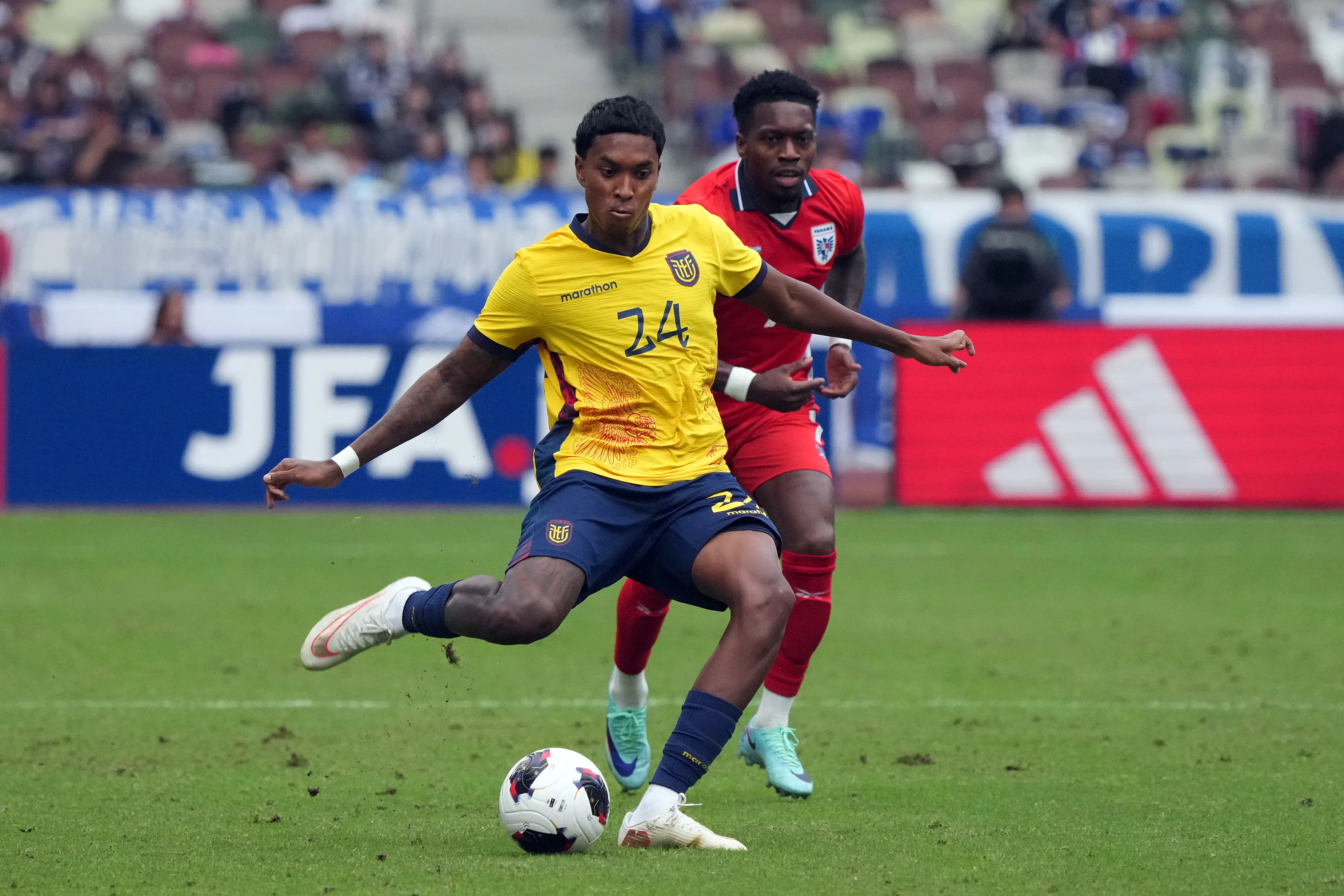 Selección de Ecuador vs. Panamá. Foto: Getty.