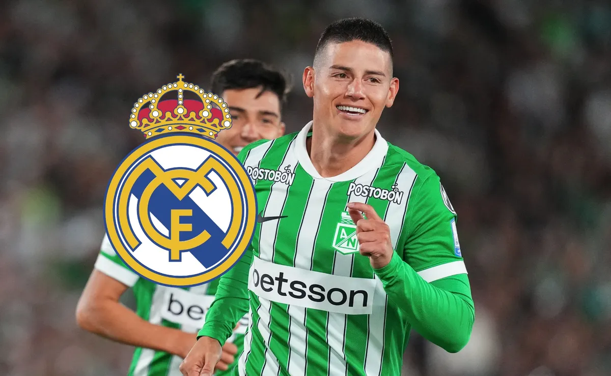 Ponen a un ex Real Madrid en Atlético Nacional por gestión de James Rodríguez