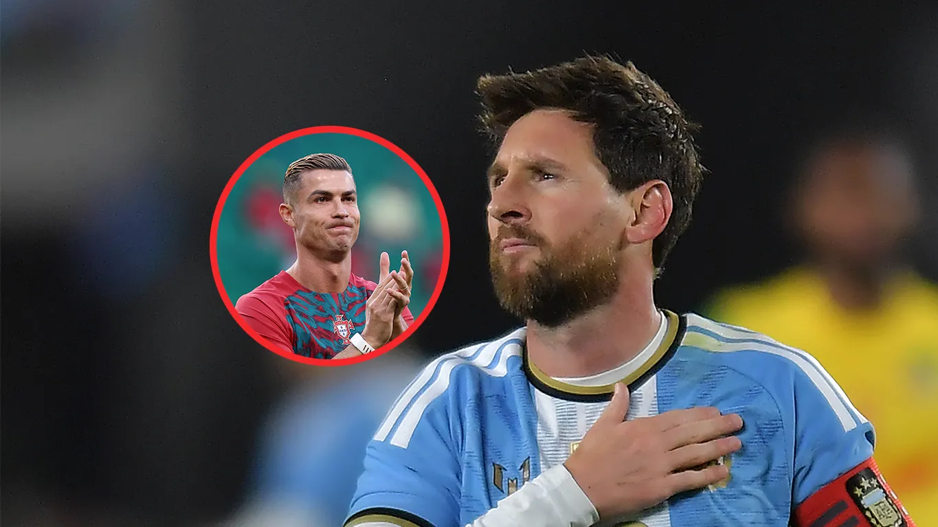 Cristiano Ronaldo reaccionó a la despedida de Messi de la Selección Argentina
