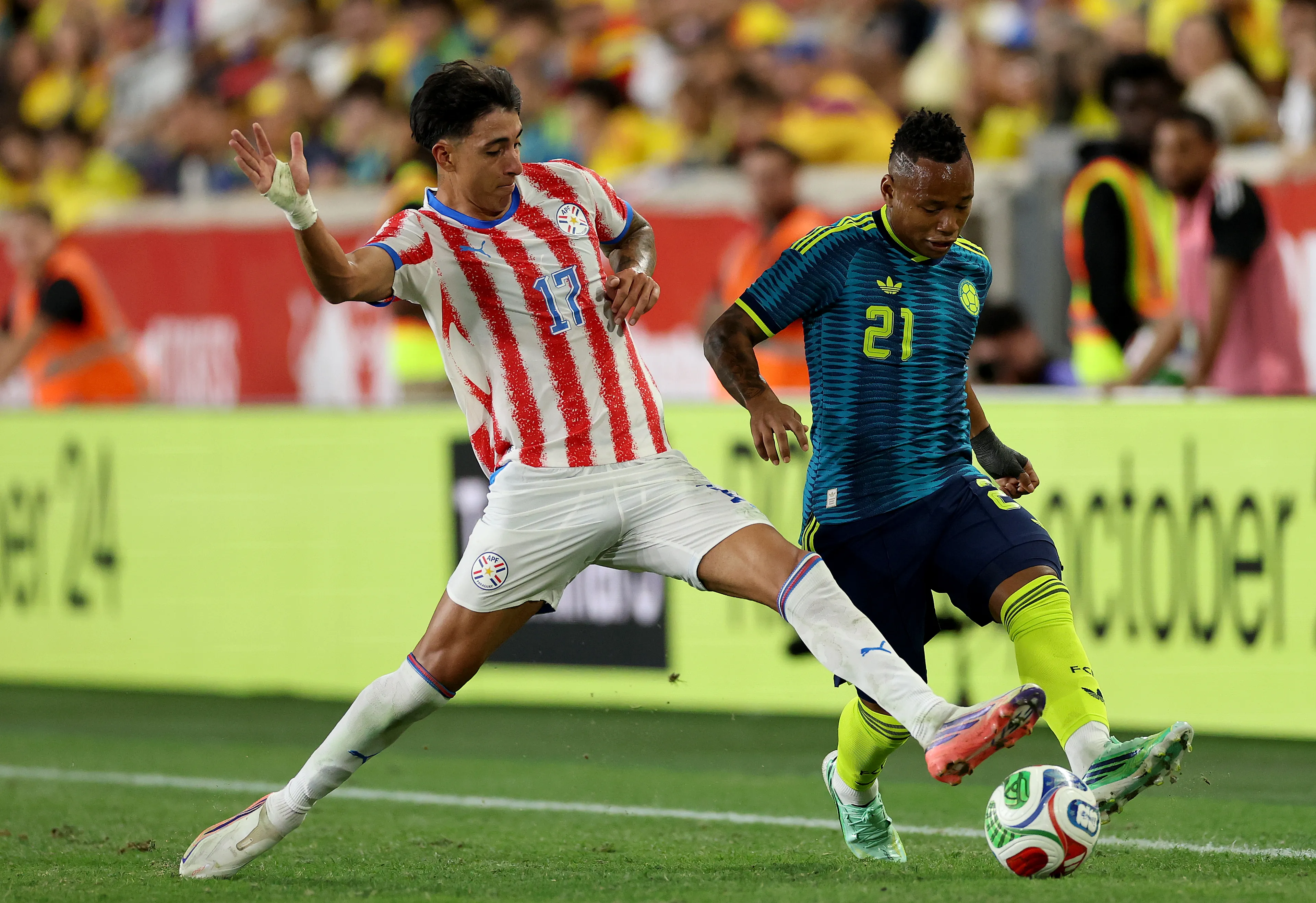 Colombia estuvo jugando con Paraguay y otros rivales en estos amistosos. (Foto: GettyImages)