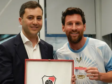 Esto publicó Boca luego de que Messi se convirtiera en socio de River