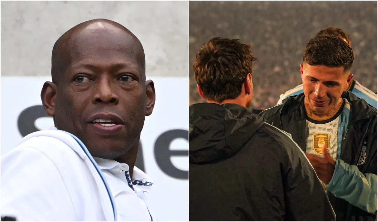 Asprilla, Messi y Fernández. (Foto: Getty y X)