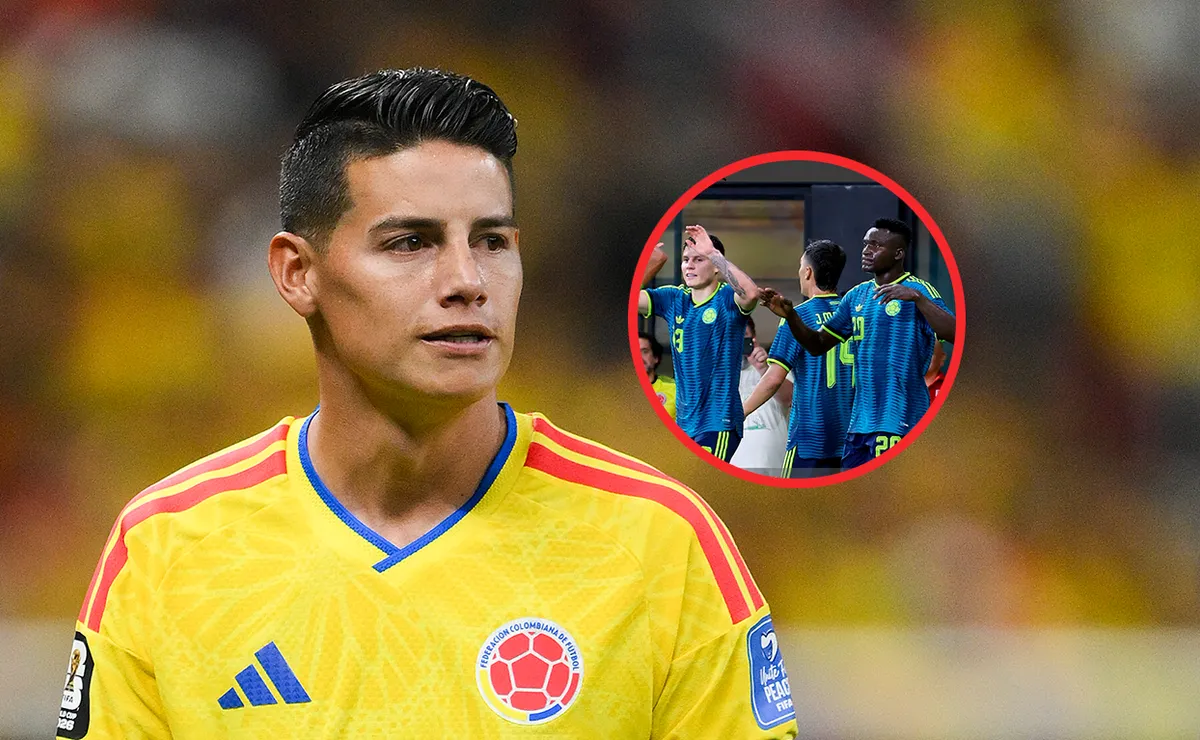 El primer jugador de la nueva Selección Colombia que hizo reaccionar a James Rodríguez