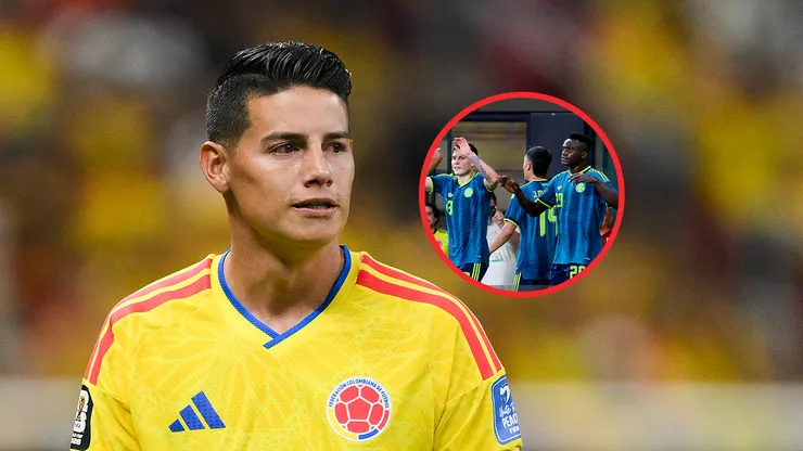 James Rodríguez reaccionó por un nuevo jugador de la Selección Colombia.