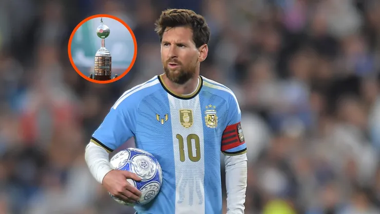 La reacción de Messi al proponérsele jugar la Libertadores.