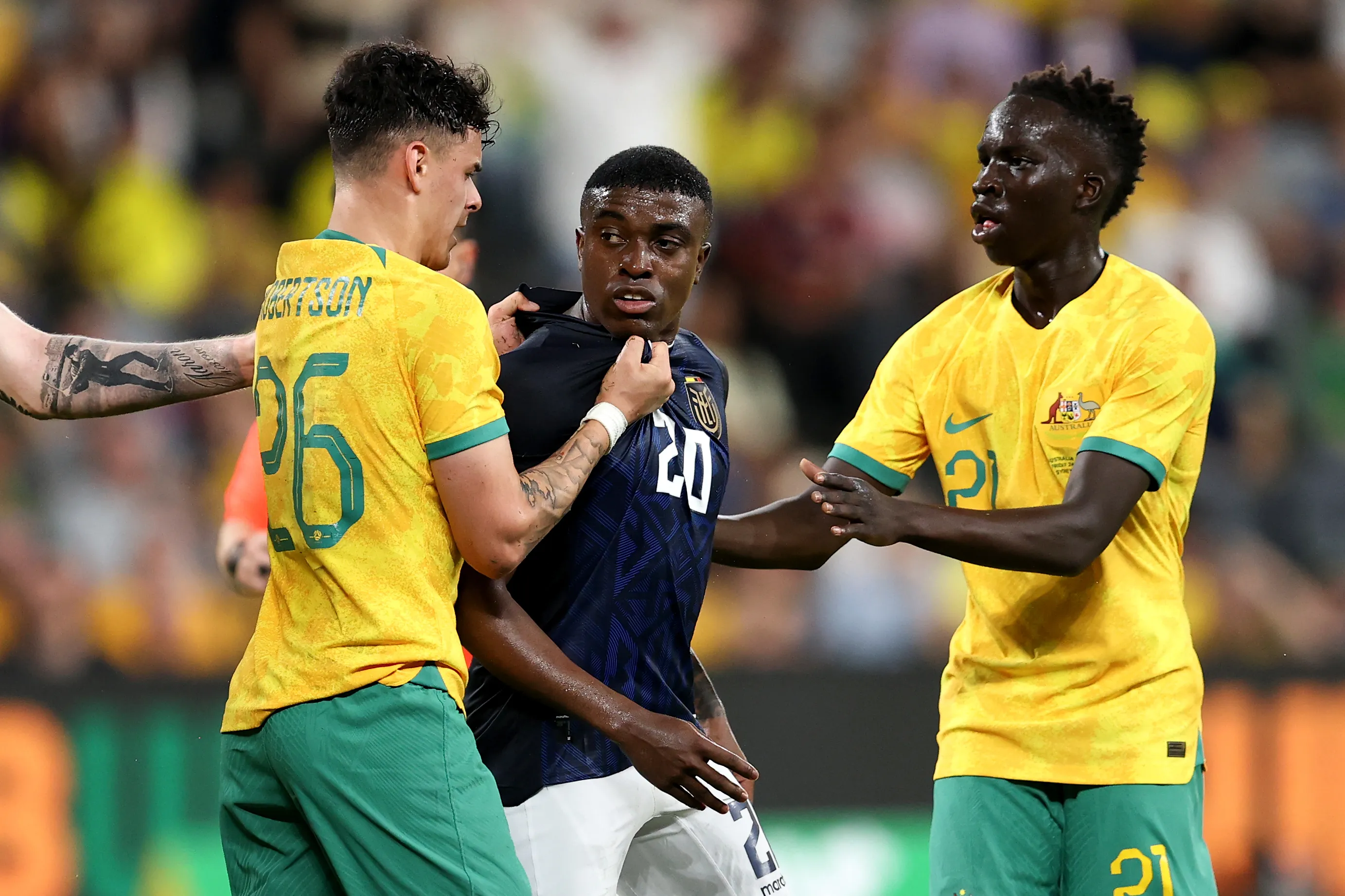 Jhegson Méndez – Selección de Ecuador. Foto: Getty.