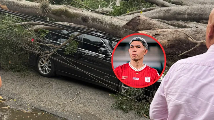 Accidente de Nicolás Hernández.