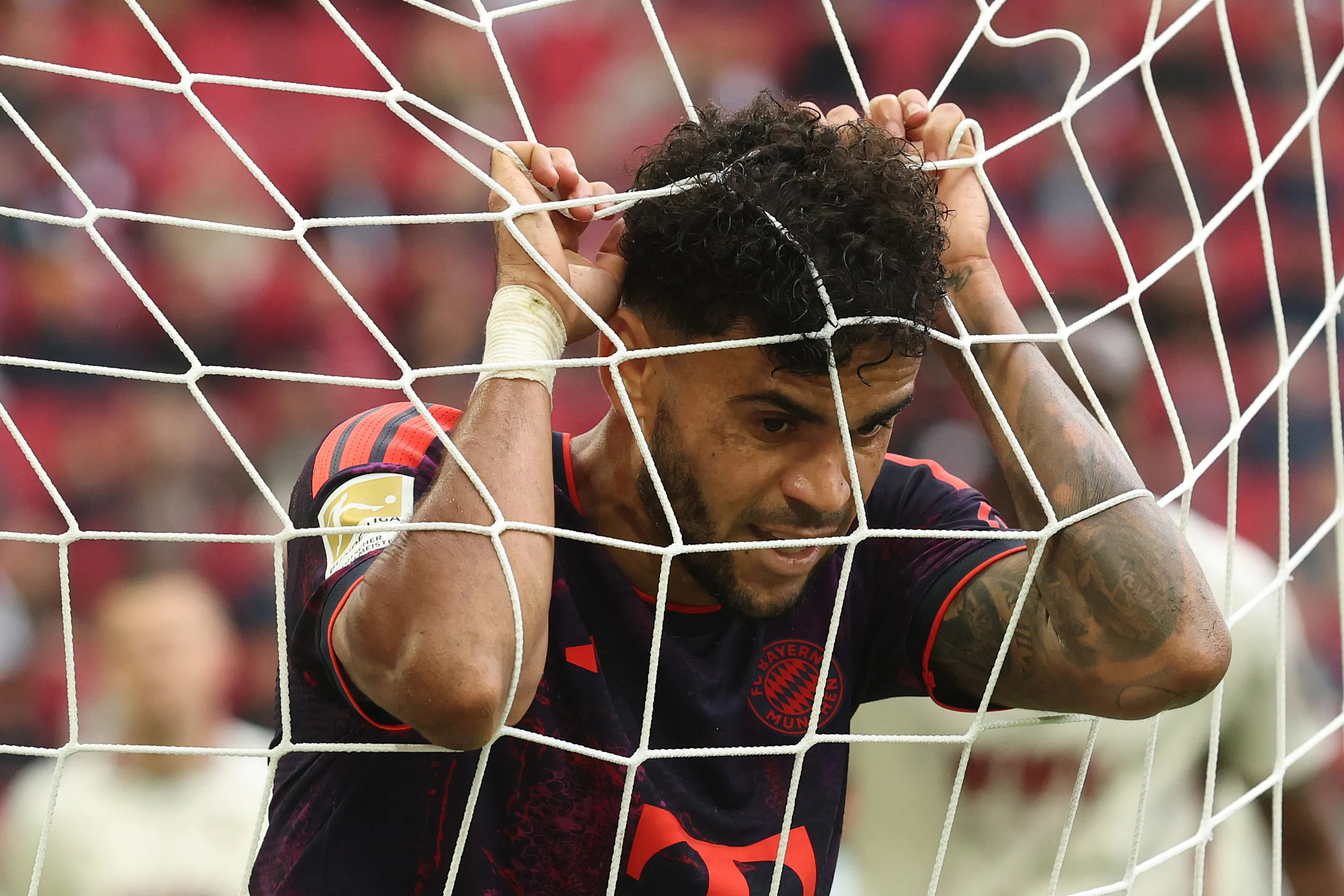 Luis Díaz no pudo ayudar al Bayern a ganar su partido. (Foto: GettyImages)