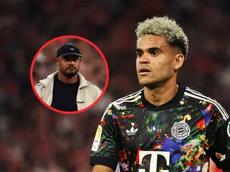 La publicación de Luis Díaz tras la muestra de desconfianza de Kompany