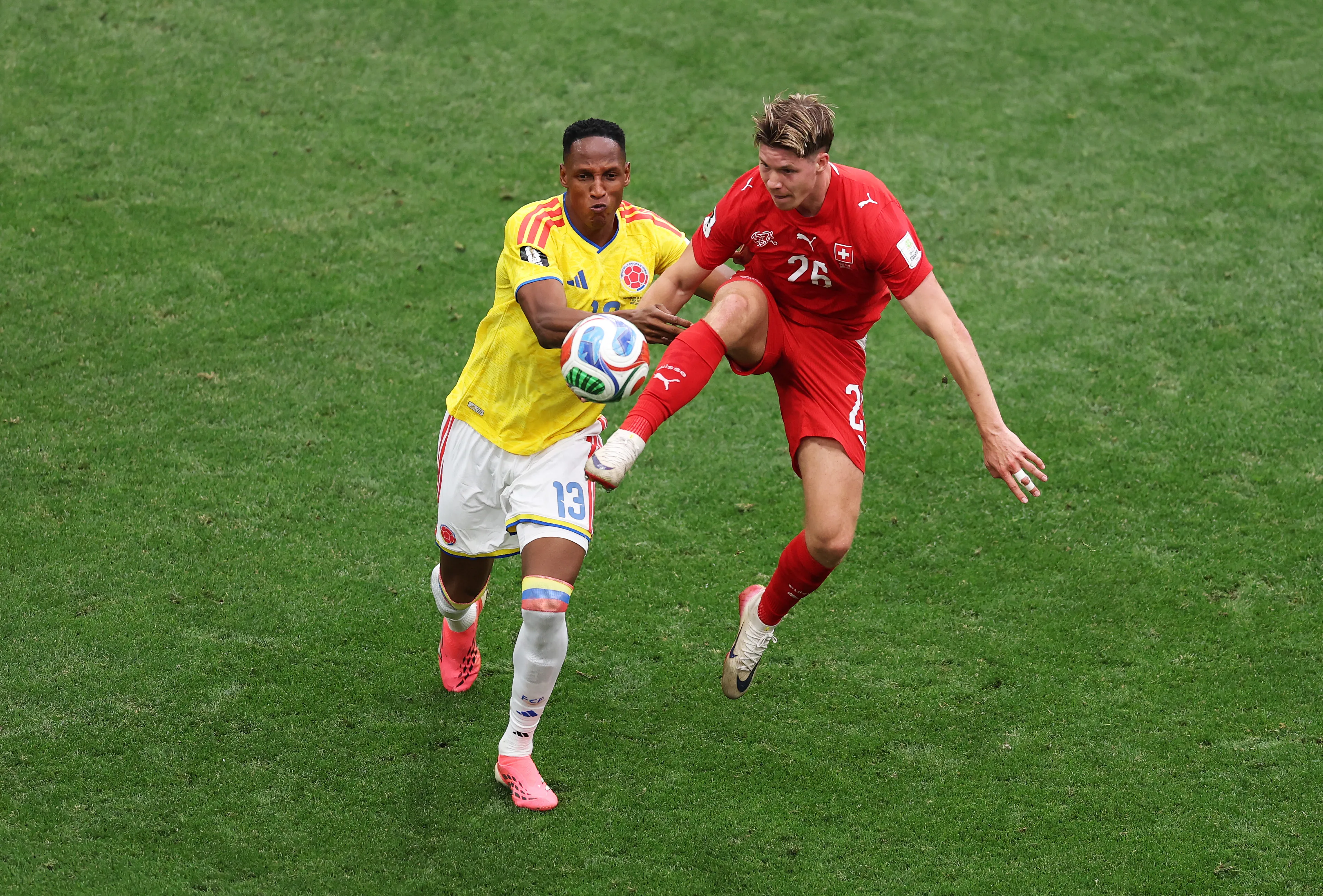 Yerry Mina jugó el Mundial con Colombia. (Foto: GettyImages)
