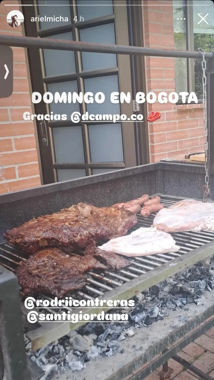 Historia de Michaloutsos con Contreras y Giordana. (Foto: IG)