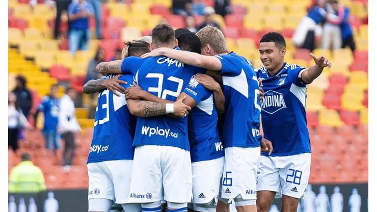 Jugadores de Millonarios.