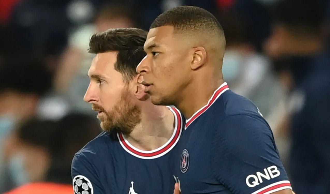 Messi y Mbappé fueron compañeros en PSG. (Foto: Getty)