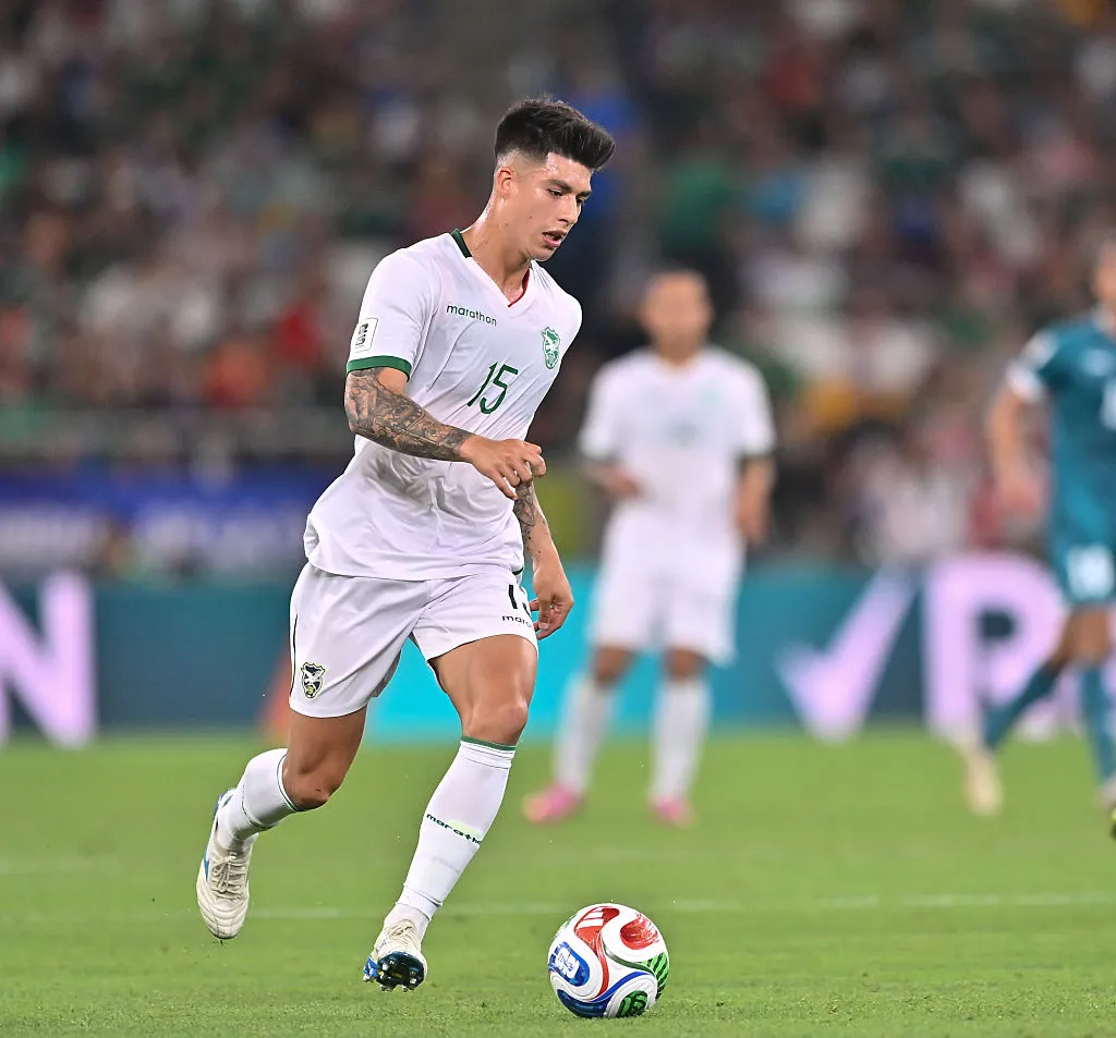 Gabreil Villamil – Selección de Bolivia. Foto: Getty.