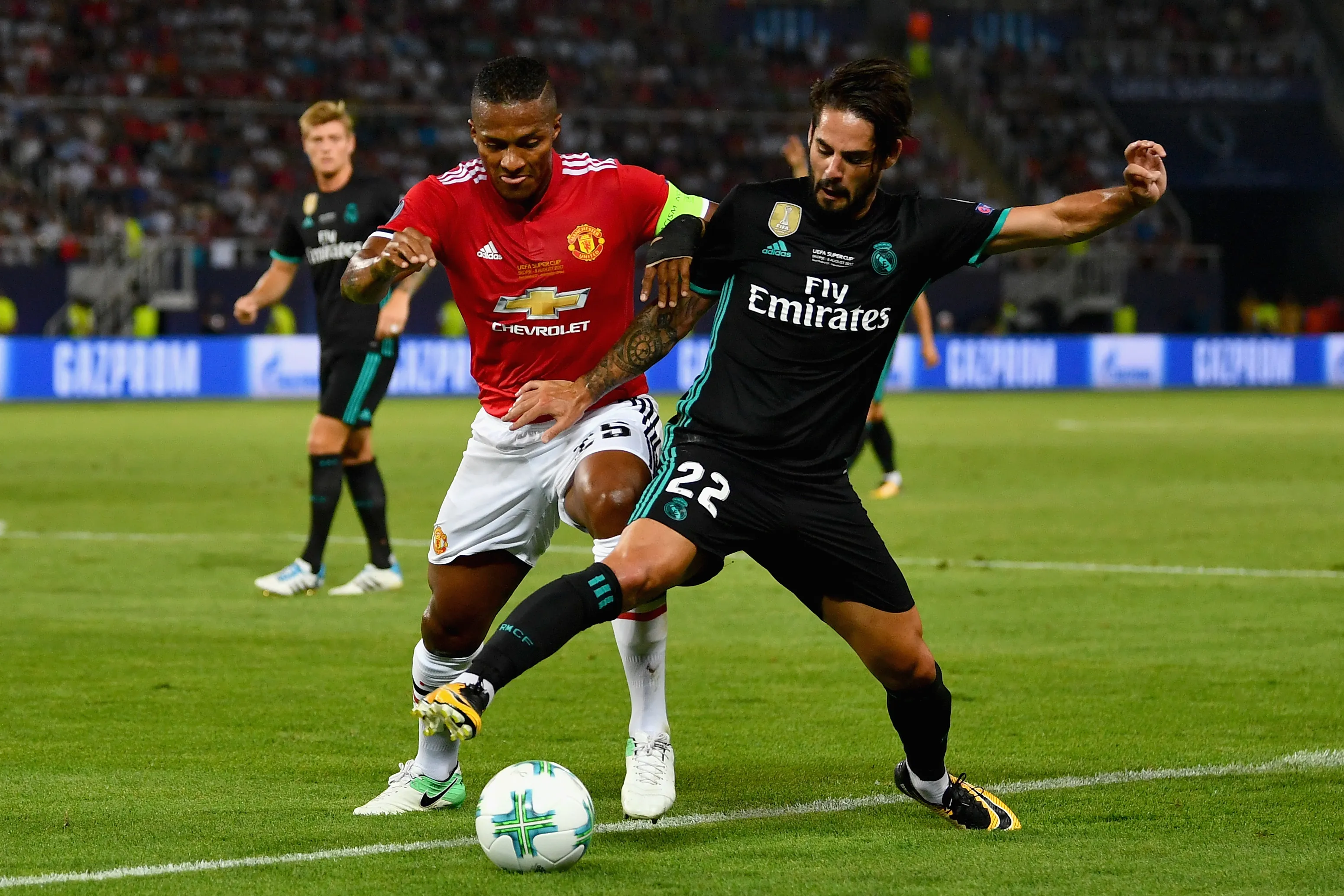 Antonio Valencia enfrentó al Real Madrid en otras ocasiones. (Foto: GettyImages)